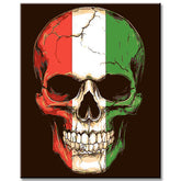 Paint by Numbers Skullitaly